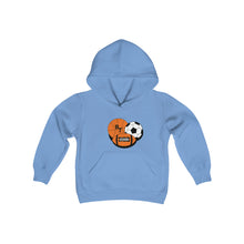 Load image into Gallery viewer, Sports Youth Heavy Blend Hooded Sweatshirt