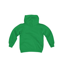Load image into Gallery viewer, Red Monster Truck Youth Heavy Blend Hooded Sweatshirt