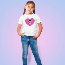 Load image into Gallery viewer, Pink Ballerina with Heart Tee