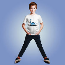 Load image into Gallery viewer, Blue Brachiosaurus Tee