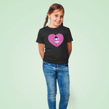 Load image into Gallery viewer, Pink Ballerina with Heart Tee