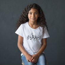 Load image into Gallery viewer, Lined Music Notes Tee