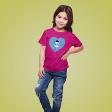 Load image into Gallery viewer, Blue Ballerina with Heart Tee