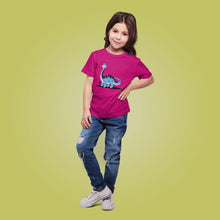 Load image into Gallery viewer, Blue Brachiosaurus Tee