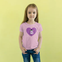 Load image into Gallery viewer, Purple Ballerina with Heart Tee