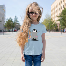 Load image into Gallery viewer, Cheerful Girl Penguin Tee