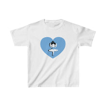 Load image into Gallery viewer, Blue Ballerina with Heart Tee