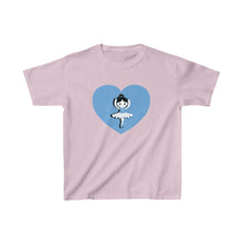 Load image into Gallery viewer, Blue Ballerina with Heart Tee