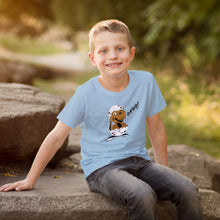 Load image into Gallery viewer, Brown Baby Dinosaur Tee
