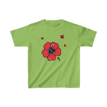 Load image into Gallery viewer, Hibiscus with Ladybugs Tee