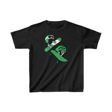 Load image into Gallery viewer, Green Skateboard & Snowboard Tee