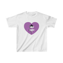 Load image into Gallery viewer, Purple Ballerina with Heart Tee