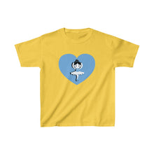 Load image into Gallery viewer, Blue Ballerina with Heart Tee