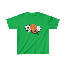 Load image into Gallery viewer, Five Sport Balls Tee