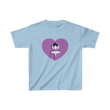 Load image into Gallery viewer, Purple Ballerina with Heart Tee