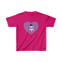 Load image into Gallery viewer, Purple Ballerina with Heart Tee