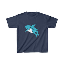 Load image into Gallery viewer, Blue Shark Tee