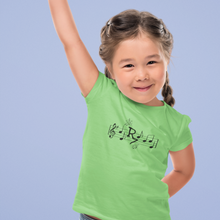 Load image into Gallery viewer, Lined Music Notes Tee