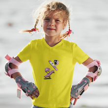 Load image into Gallery viewer, Pink Skateboard & Snowboard Tee