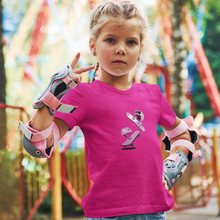 Load image into Gallery viewer, Pink Skateboard & Snowboard Tee