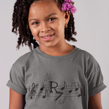 Load image into Gallery viewer, Lined Music Notes Tee