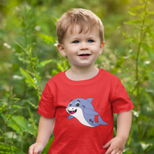 Load image into Gallery viewer, Baby Blue Shark Tee