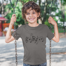 Load image into Gallery viewer, Lined Music Notes Tee