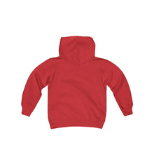 Load image into Gallery viewer, Red Monster Truck Youth Heavy Blend Hooded Sweatshirt
