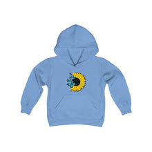 Load image into Gallery viewer, Daisy Youth Heavy Blend Hooded Sweatshirt
