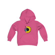 Load image into Gallery viewer, Daisy Youth Heavy Blend Hooded Sweatshirt
