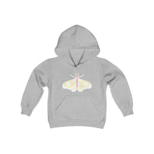 Load image into Gallery viewer, Butterfly Youth Heavy Blend Hooded Sweatshirt
