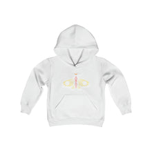 Load image into Gallery viewer, Butterfly Youth Heavy Blend Hooded Sweatshirt
