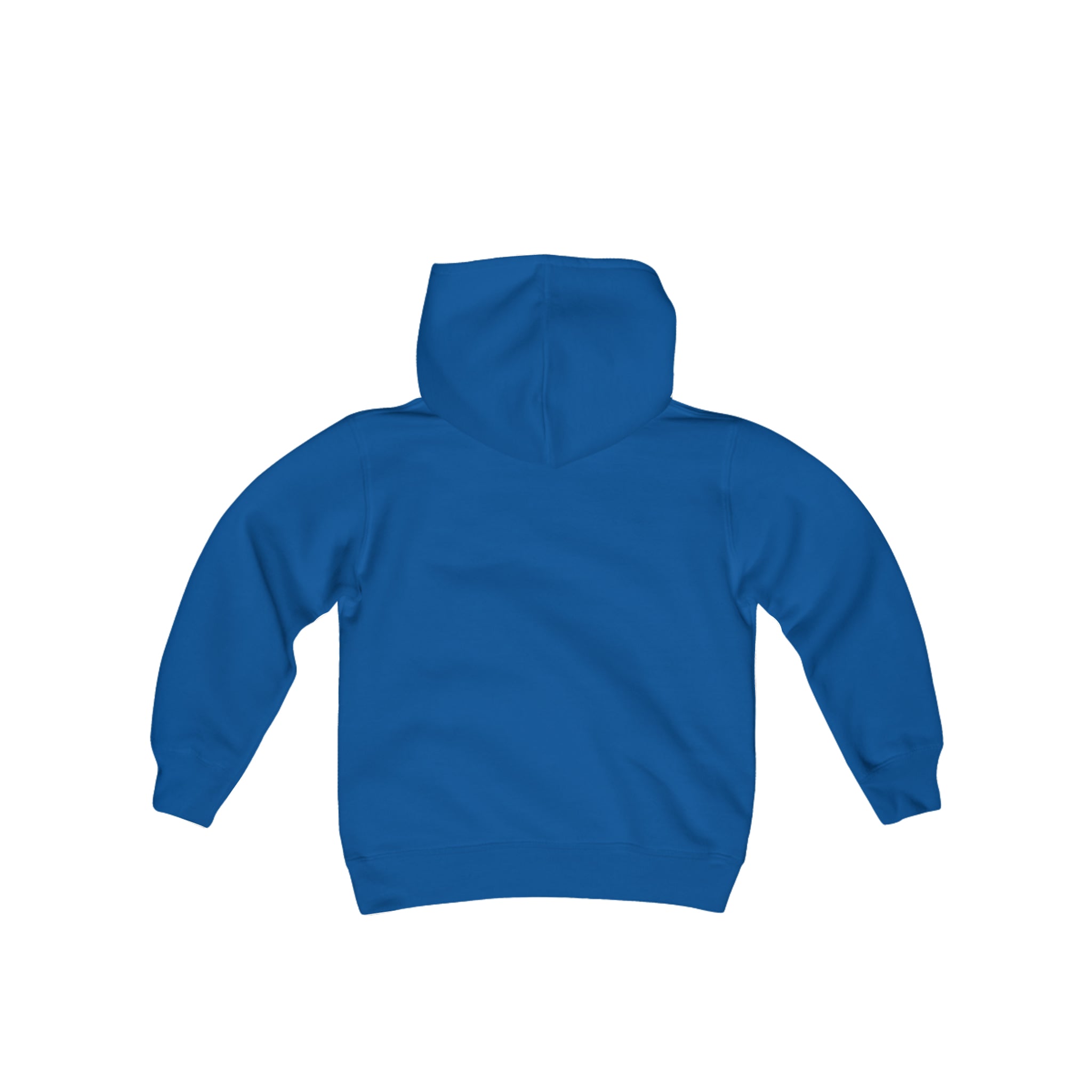 Blue Dino Youth Heavy Blend Hooded Sweatshirt