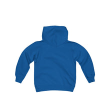 Load image into Gallery viewer, Blue Dino Youth Heavy Blend Hooded Sweatshirt
