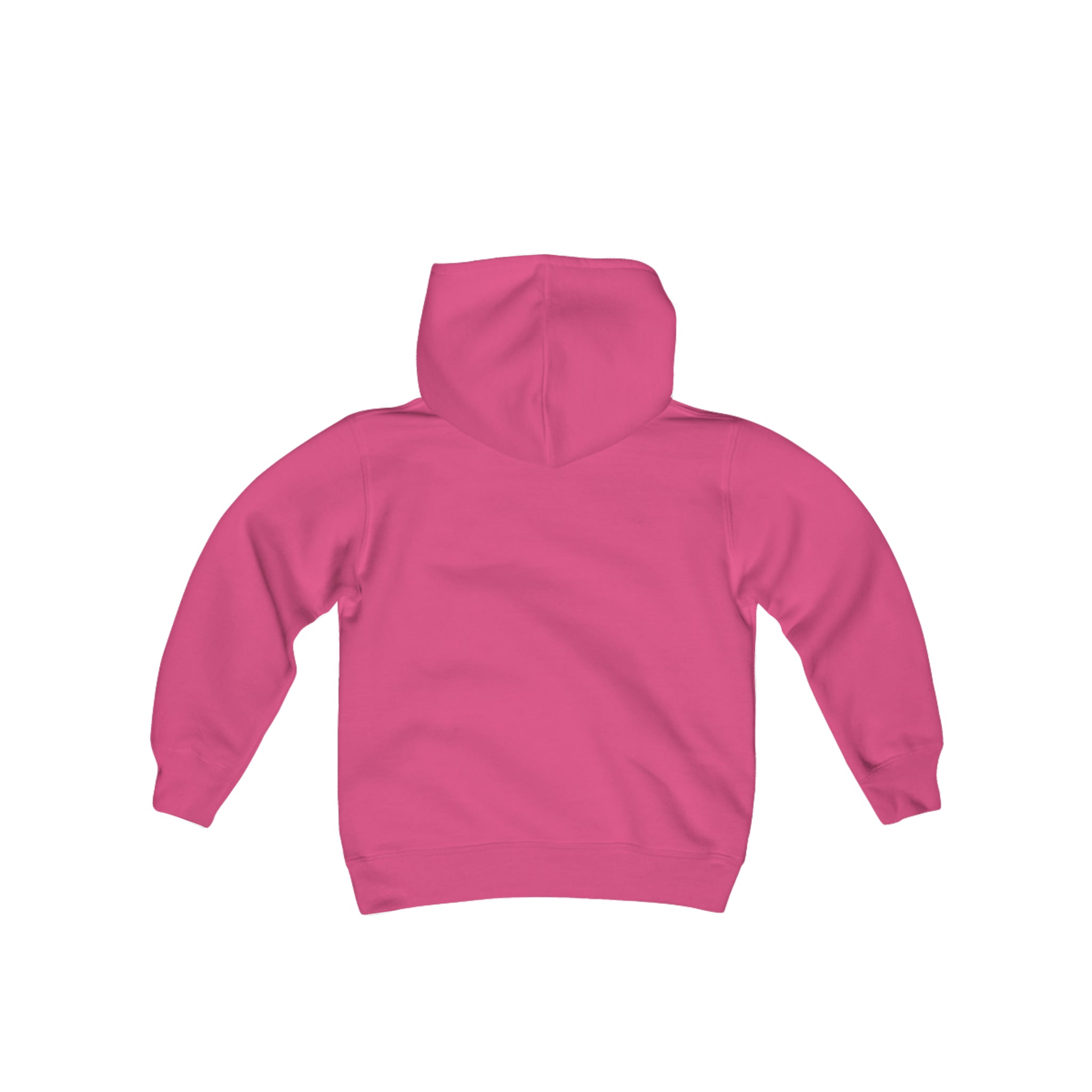 Ballerina Slippers Youth Heavy Blend Hooded Sweatshirt red