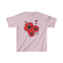 Load image into Gallery viewer, Three Hibiscuses with Ladybugs Tee
