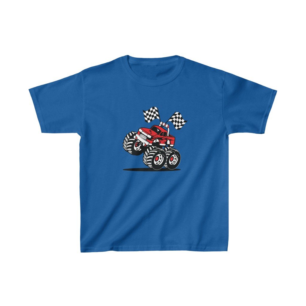 Red Monster Truck Tee