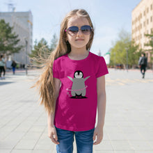 Load image into Gallery viewer, Cheerful Girl Penguin Tee
