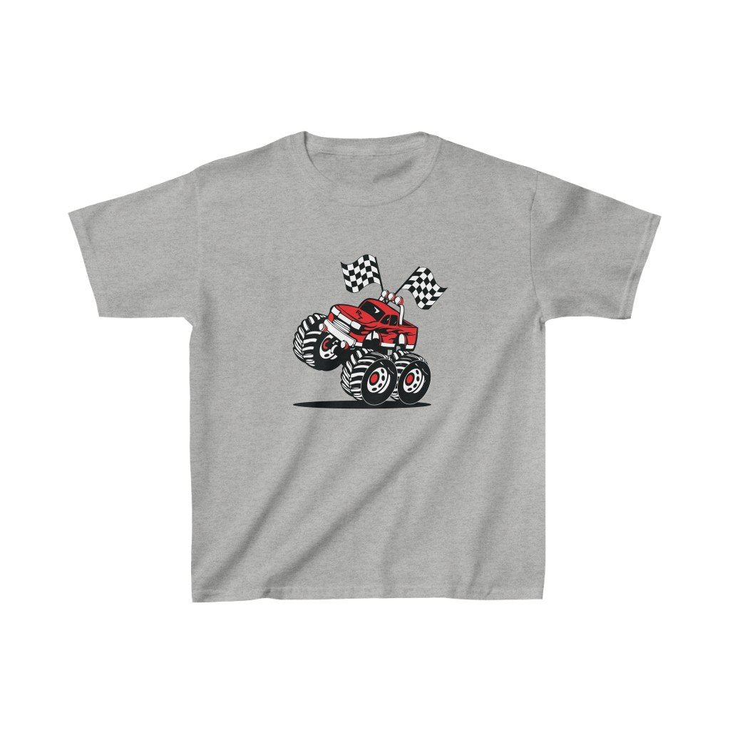 Red Monster Truck Tee