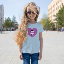 Load image into Gallery viewer, Purple Ballerina with Heart Tee
