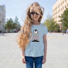 Load image into Gallery viewer, Cheerful Girl Penguin Tee
