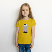 Load image into Gallery viewer, Cheerful Girl Penguin Tee
