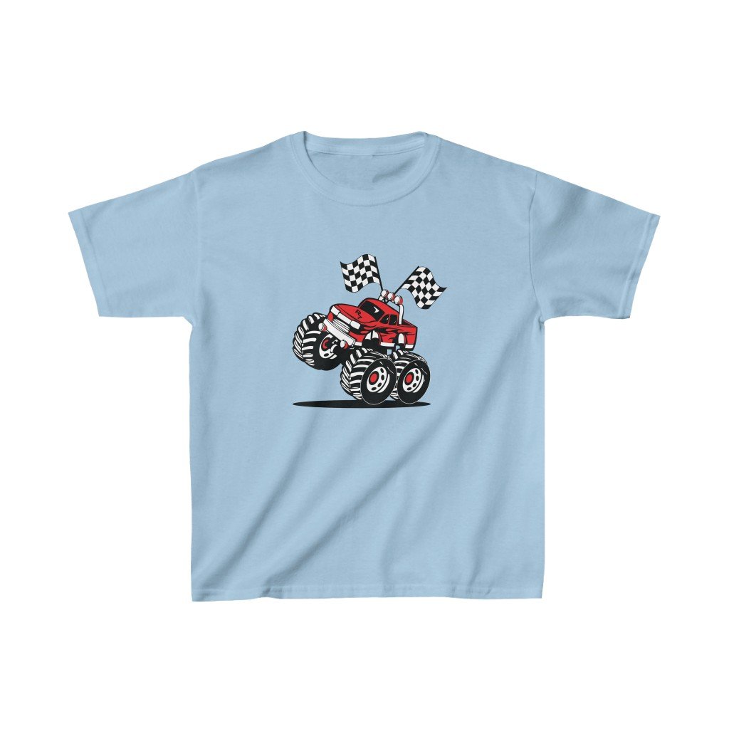 Red Monster Truck Tee