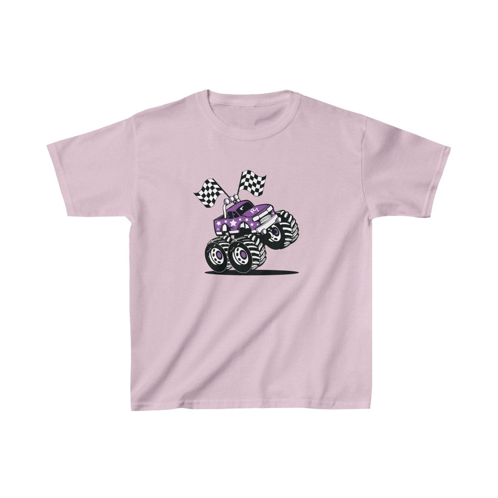 Purple Monster Truck Tee