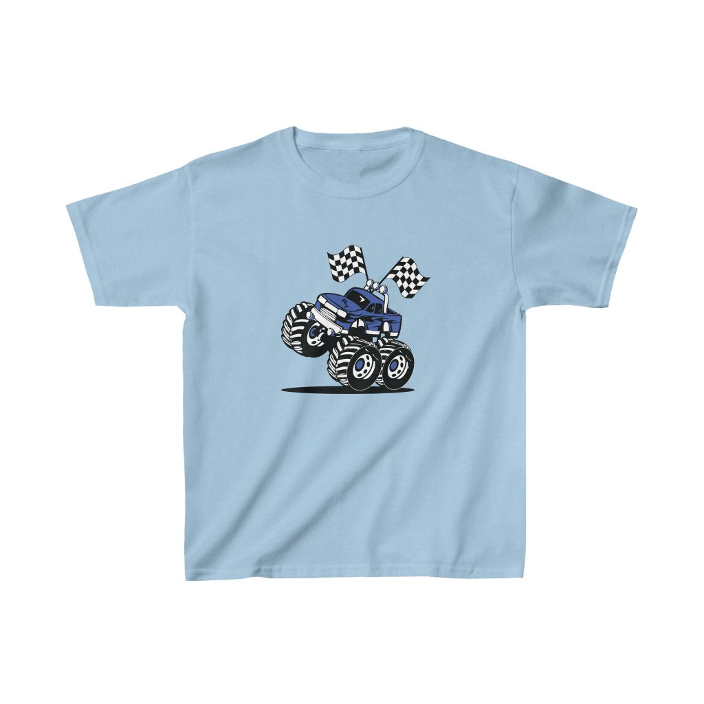 Blue Monster Truck Tee