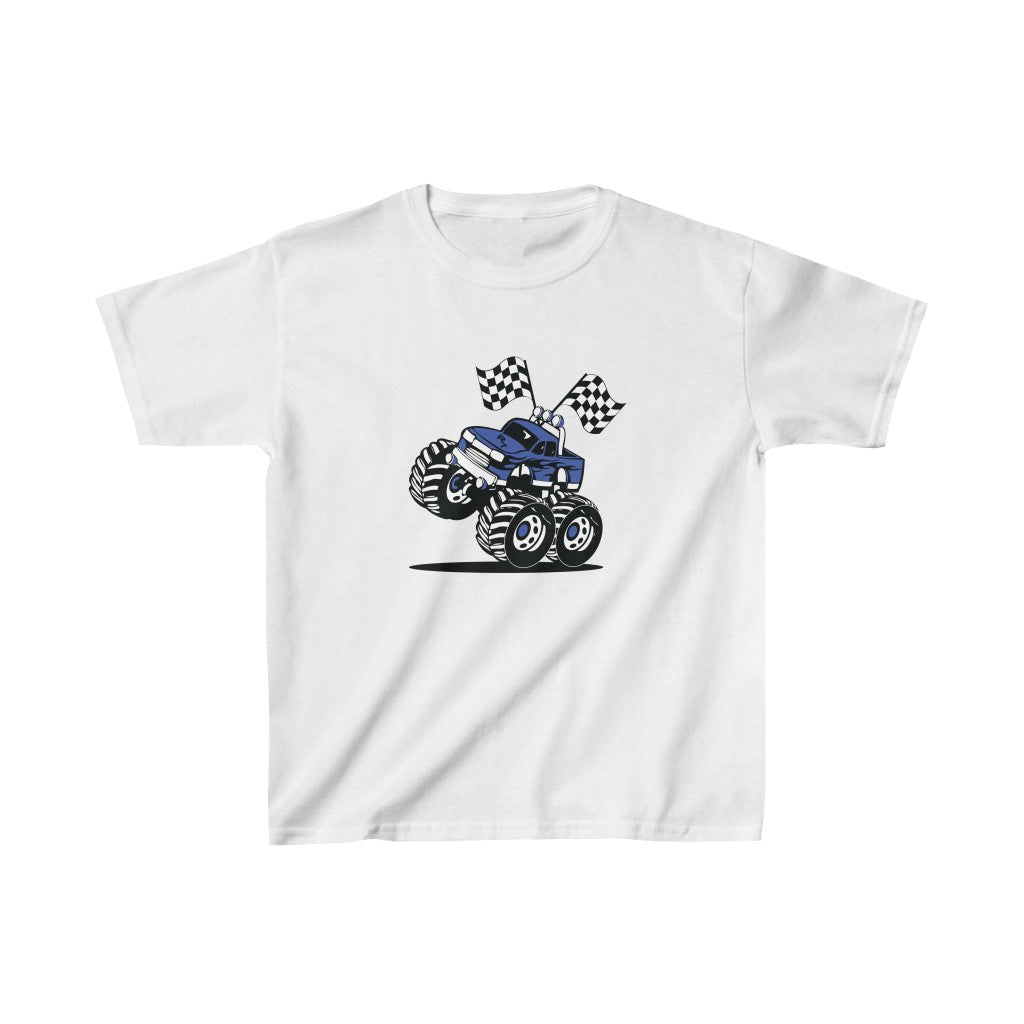 Blue Monster Truck Tee