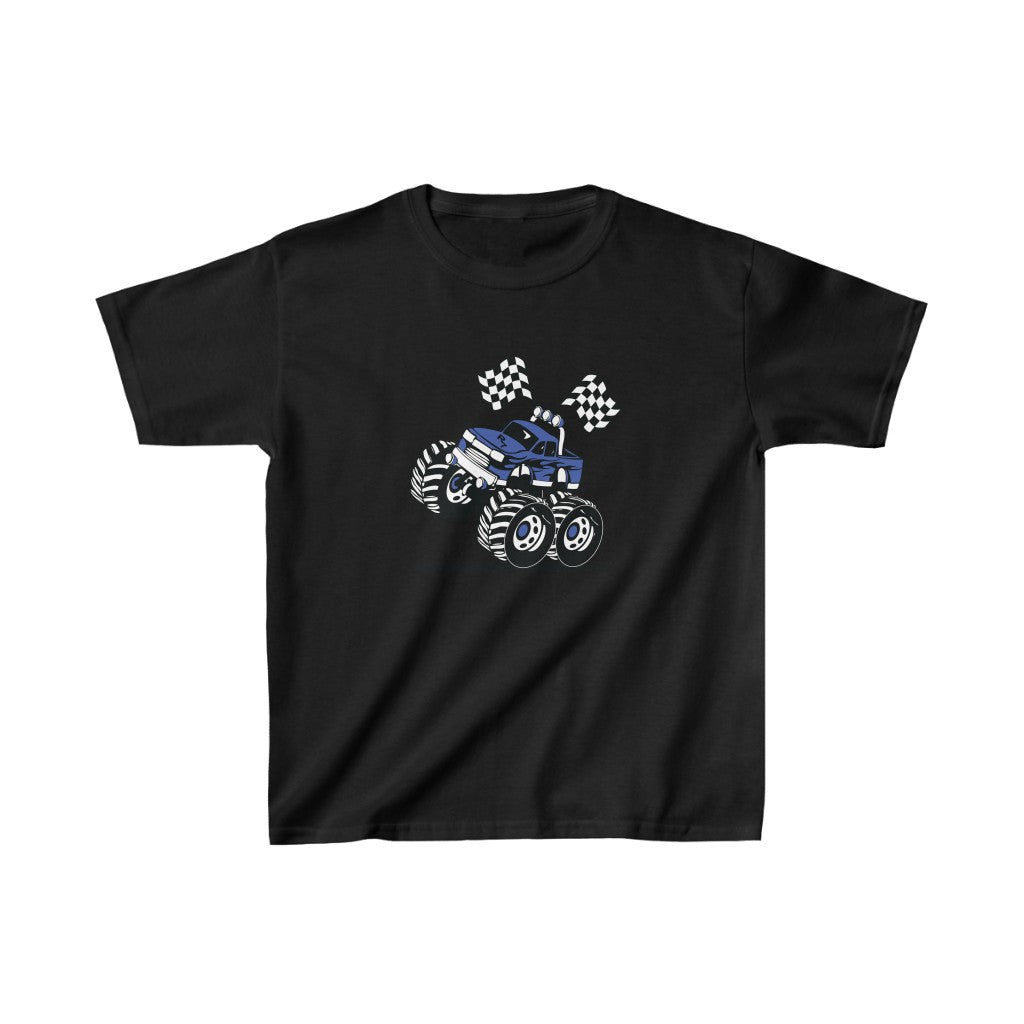 Blue Monster Truck Tee