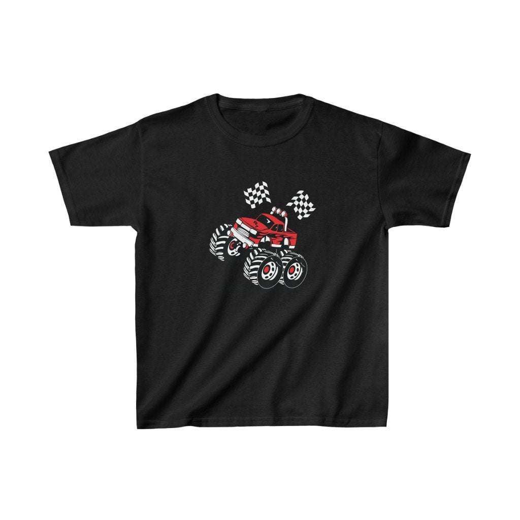 Red Monster Truck Tee