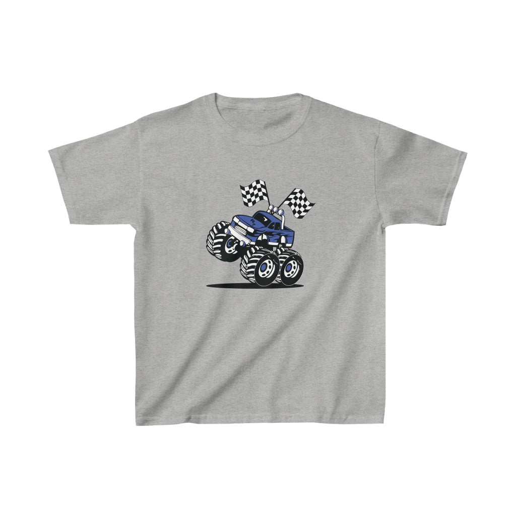 Blue Monster Truck Tee