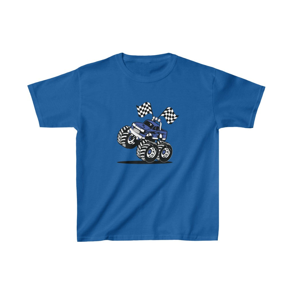 Blue Monster Truck Tee